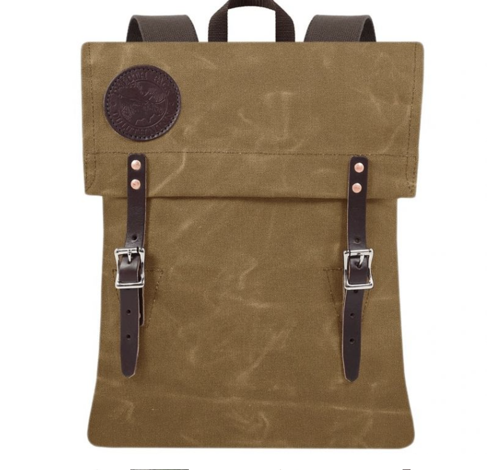 Duluth Pack Scout Pack Waxed Khaki | White Arrows Home The Shop